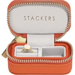 Travel Mini Stackers Schmuck-Reisekästchen orangefarben