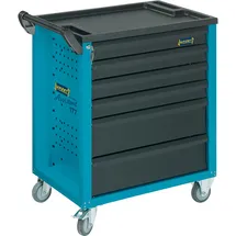 HAZET Werkstattwagen Stahl 780x498x915 mm blau 6 Schubladen