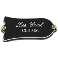 Gibson Truss Rod Cover "Les Paul Custom"