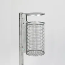 Proregal Abfalleimer 50 l Verzinkt