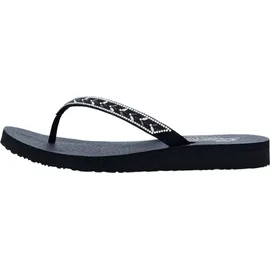 SKECHERS Zehentrenner Schwarz 42
