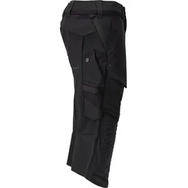 Mascot Dreiviertel-Hose Knietaschen schwarz