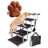 Hundetreppe für Auto Hund Anti Rutsch Einstiegshilfe Hundeleiter petigi