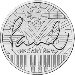 Gedenkmünze „The Beatles – Paul McCartney“