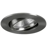Brumberg LED-Einbauleuchte 6W rund Nickel 12463153