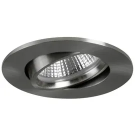 Brumberg LED-Einbauleuchte 6W rund Nickel 12463153