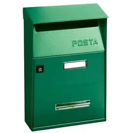 AluBox grün inkl. Zeitungsfach