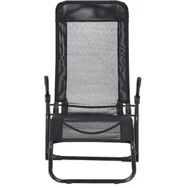 Möbel Kraft Relaxliege Matera 4 59 x 0 x 96 cm Schwarz
