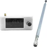 0,5–108 MHz tragbares Mini-Radio, wiederaufladbar, Taschenformat, 1,9-Zoll-IPS-Bildschirm, Allband-Radioempfänger, HF/SW/MW/VHF-Radio