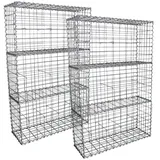 MonsterShop Gabionen Steinkorb Hochbeet 100 x 50 x 30 cm