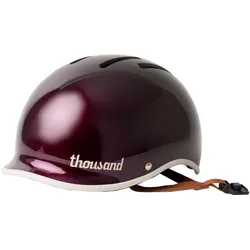 Thousand Heritage 2.0 Fahrradhelm Chic Cherry Cola L 59-62 cm - Vintage Design, Belüftung, Magnetverschluss, Sicherheit & Komfort