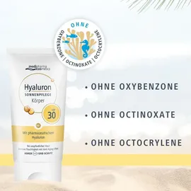 Dr. Theiss Naturwaren Hyaluron Sonnenpflege Körper Creme LSF 30 150 ml