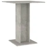 vidaXL Bistrotisch 60 x 75 x 60 cm grau