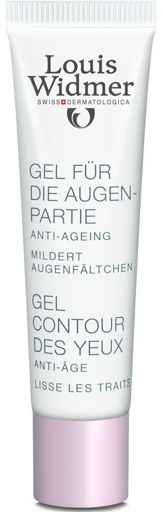 Louis Widmer Gel für die Augenpartie unparfümiert 15 ml Unisex 15 ml Gel