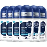 NIVEA Derma Control Defend Roll-On 6 x 50 ml