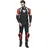 Dainese Avro 4 2-tlg. matt-schwarz/neon-rot/weiß 52