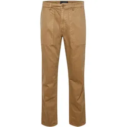 Stoffhose BLEND "Stoffhose BHWoven", Herren, Gr. 38, Länge 32, braun (otter), Obermaterial: 100% Baumwolle CO., casual, regular fit lang, Hosen