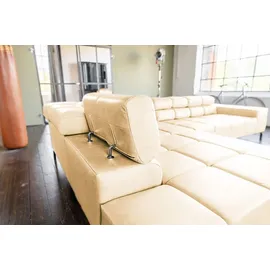 KAWOLA Sofa NELSON beige Recamiere links