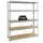 Proregal Schwerlastregal Stahl 150 x 180 x 45 cm silber
