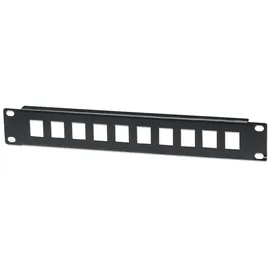Intellinet Network Solutions Intellinet 714860 10 Port Netzwerk-Patchpanel 25,4 cm Zoll) Schwarz