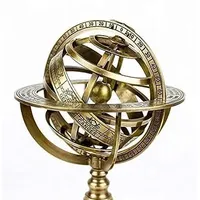 Armillarkugel aus Messing, Astrolabium, nautische Marine, Tischkugel, Armillarkugel, Kugel, Astrolabium-Kompass 5