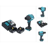 Makita DAS 180 RT Akku Gebläse 18 V Brushless + 2x Akku 5,0 Ah + Ladegerät