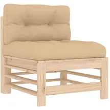 vidaXL Mittelsofa Loungesofa braun