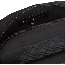Tommy Hilfiger TH NYLON JAQUARD MINI REPORTER Umhängetasche Kunstleder/Nylon Black