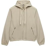 Superdry Hooded Washed Twill Jacke Damen Beige S
