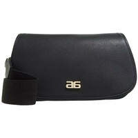 ABRO Unisex Klare Tasche, Schwarz/Gold