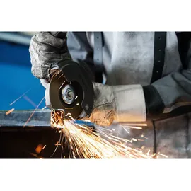 Bosch GWS 12-125 mit Zusatzhandgriff Vibration Control