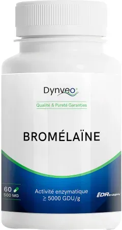 Dynveo Reine Bromelain 500mg 60 Kapseln
