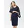 GOLDNER Kleid Partykleider Blau 46