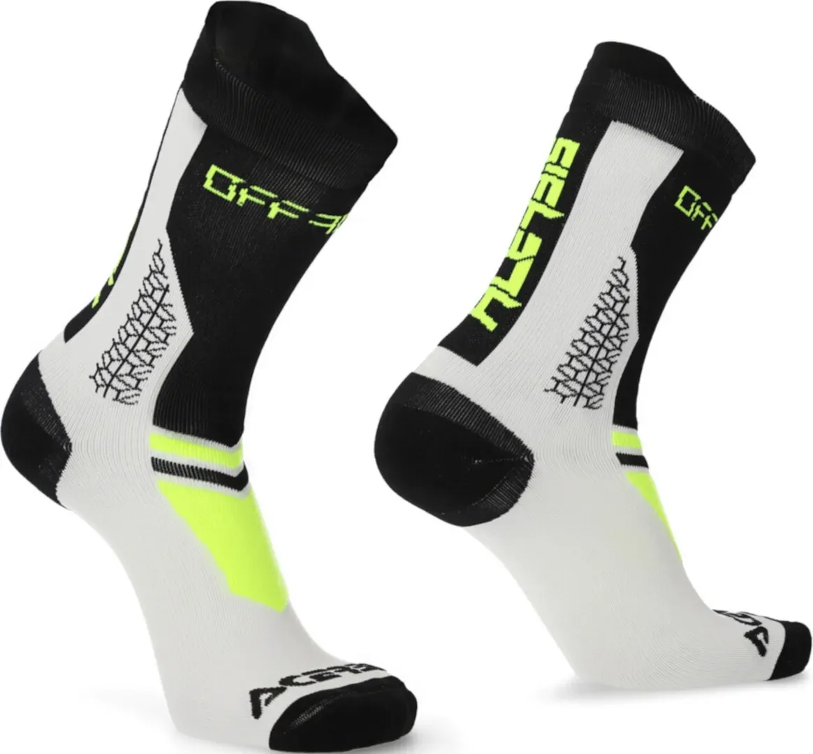 Acerbis MTB Track Fietsen Sokken, zwart-geel, 2XL Voorman