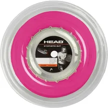 Head Racket Synthetic Gut 200 M Tennisrollen Saite - Pink - 1.30 mm