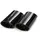 Audi 81A071761C Endrohrblenden Sport Auspuff SQ2 Auspuffblenden, schwarz verchromt, rechts
