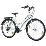 Rezzak 28 Zoll Damenfahrrad Cityfahrrad Citybike Damenfahrrad Mädchenfahrrad 21 Gang