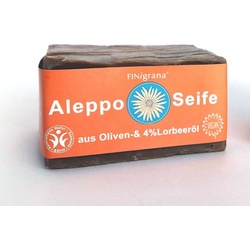 Soapbrothers Feste Duschseife Aleppo Seife aus Oliven- und Lorbeeröl, 6 versch. Sorten, Testsieger, Testsiegerseife bei Stiftung Waren, verschiedenen Ölanteile orange