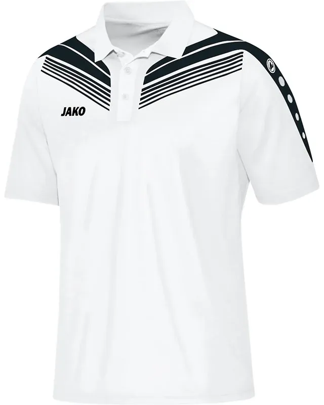 Jako Polo Pro 6340 rot/schwarz/weiß - M - Farbe/Größe:rot/schwarz/weiß - M