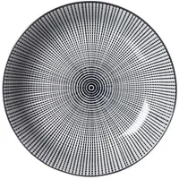 Ritzenhoff & Breker Takeo Stripes Suppenteller 20,5 cm schwarz/weiß 6er Set