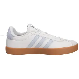 adidas VL Court 3.0 Damen Weite E core White/Halo Blue/Gum 3 43 1/3