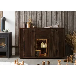 Wolf Möbel Highboard 145 x 40 x 101 cm Braun
