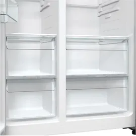 Gorenje G600 NRR9185EAXL Side-by-Side (550 l, 1786 mm hoch, Edelstahl)