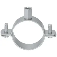 Tecuro Schraub-Rohrschelle ø 20-23 mm, M8 Anschlussgewinde, verzinkt