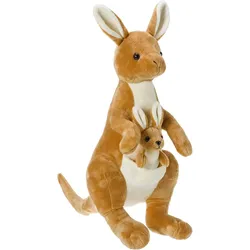 Müller – Toy Place – Plüschtier Känguru mit Baby