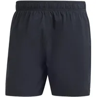 adidas Solid CLX Short-Length Badeshorts Black / Lucid Lemon XL