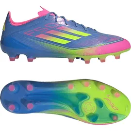 adidas F50 Elite AG Kunstrasen Herren Blue Fusion/Lucid Lemon/Lucid Pink 46