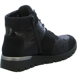 WALDLÄUFER Freizeit Schnürer schwarz, 626K82