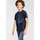 delmao T-Shirt "mit Logo-Print für Jungen", Jungen, Gr. 176/182, blau (marine), Single Jersey, Obermaterial: 100% Baumwolle, bedruckt, Basic hüftbedeckend, Rundhals, Shirts T-Shirt, Kurzarm, Basic-Passform, mit Logodruck, Rundhalsausschnitt