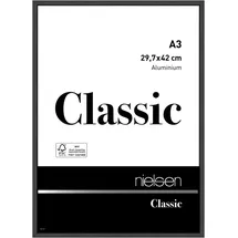 Nielsen Bilderrahmen Classic Schwarz 29,7x42 cm 1 St.